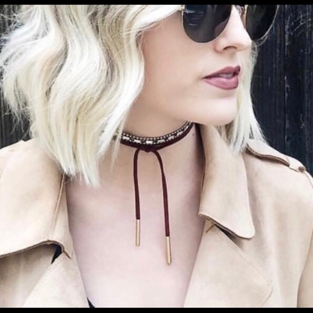 Leather Headwrap or Choker